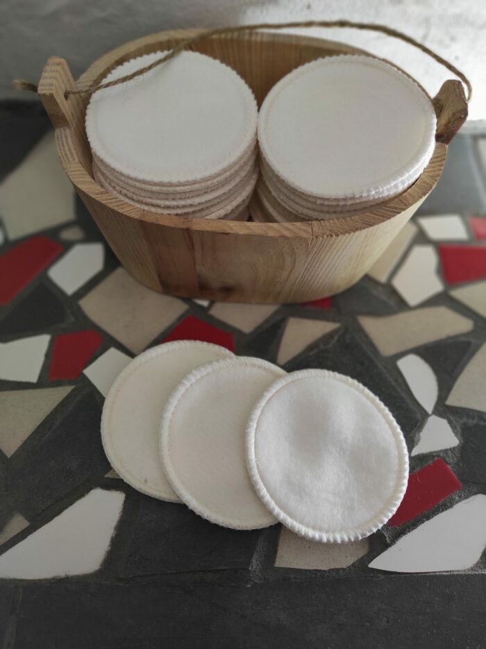 Coton lavable rond mini